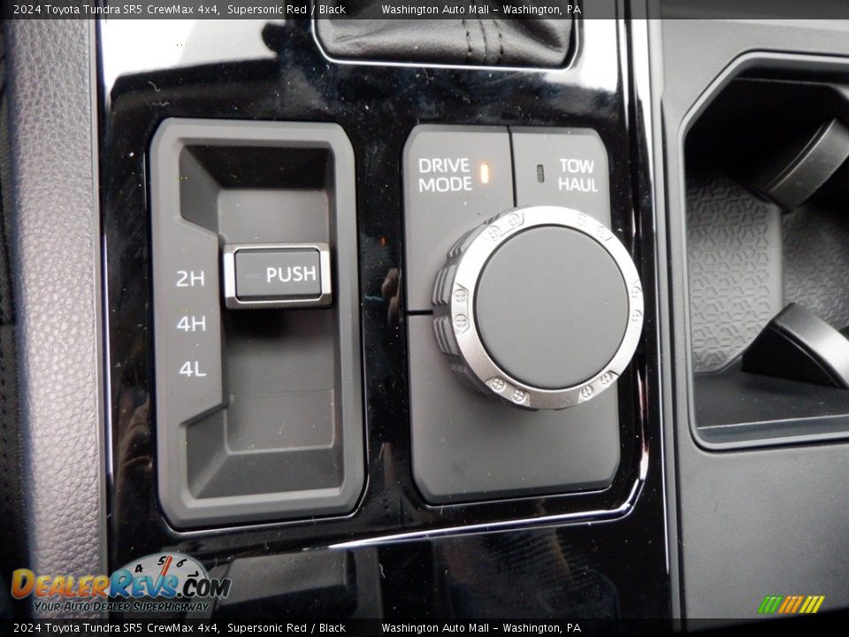 Controls of 2024 Toyota Tundra SR5 CrewMax 4x4 Photo #17