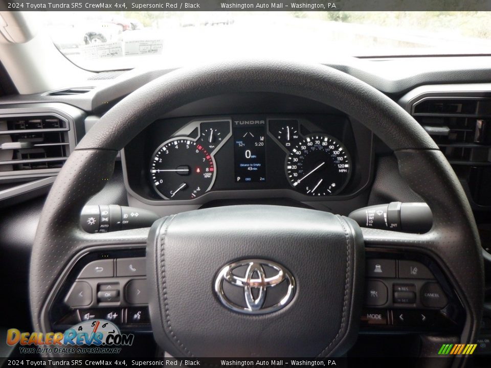 2024 Toyota Tundra SR5 CrewMax 4x4 Steering Wheel Photo #26