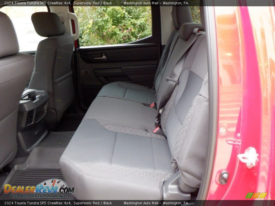 Rear Seat of 2024 Toyota Tundra SR5 CrewMax 4x4 Photo #32