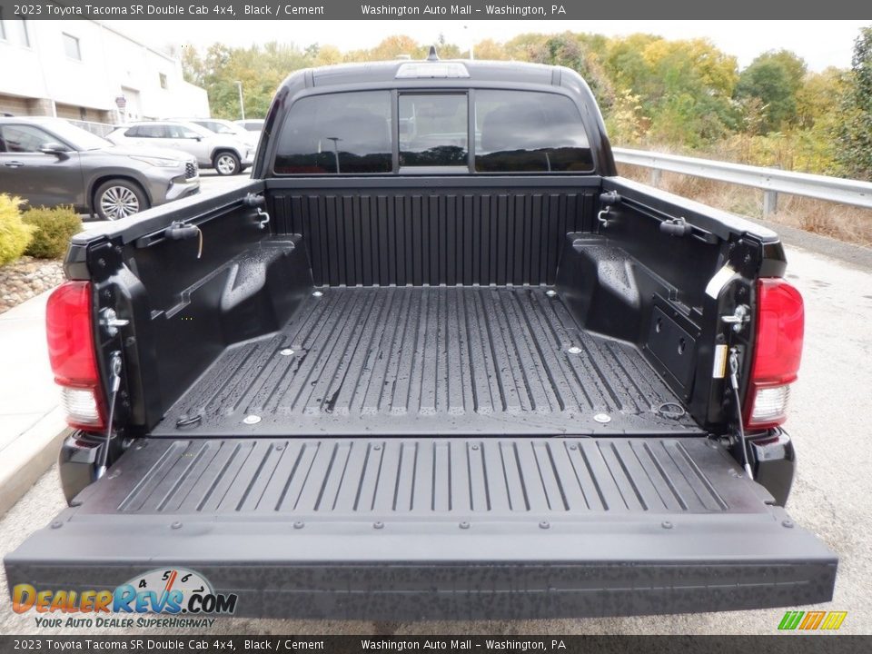 2023 Toyota Tacoma SR Double Cab 4x4 Black / Cement Photo #8