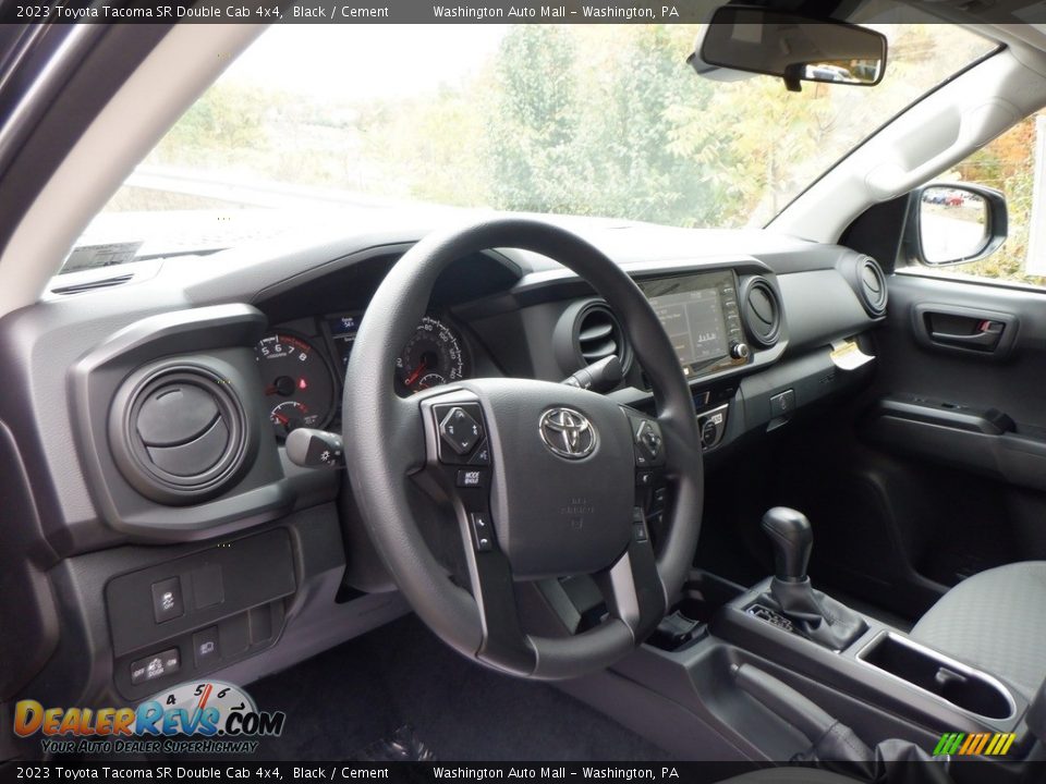 Dashboard of 2023 Toyota Tacoma SR Double Cab 4x4 Photo #10