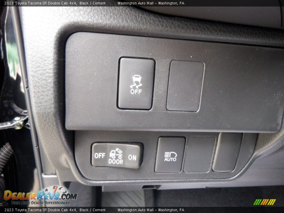 Controls of 2023 Toyota Tacoma SR Double Cab 4x4 Photo #11