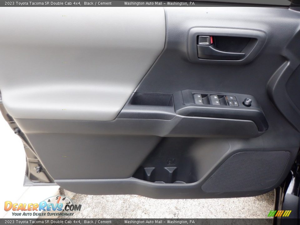 Door Panel of 2023 Toyota Tacoma SR Double Cab 4x4 Photo #12