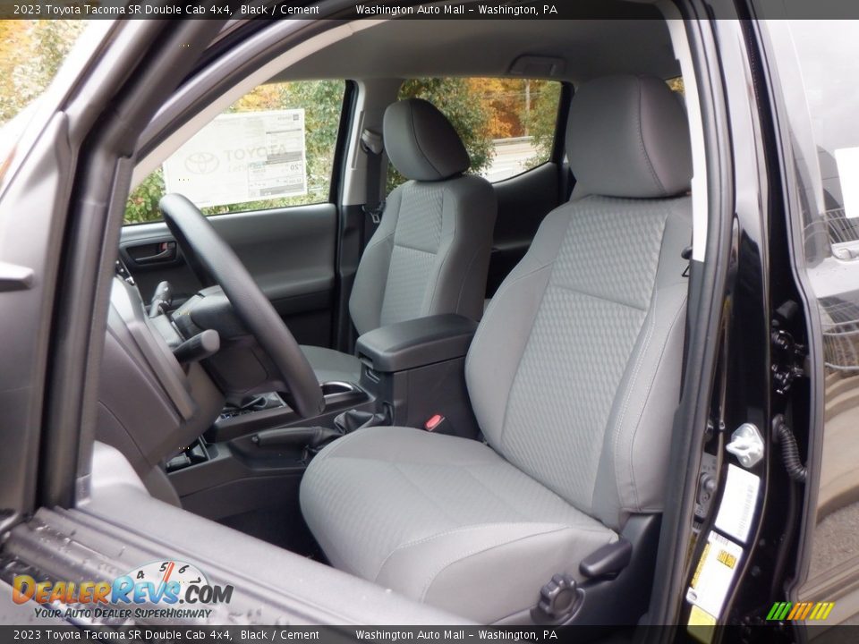 Cement Interior - 2023 Toyota Tacoma SR Double Cab 4x4 Photo #13