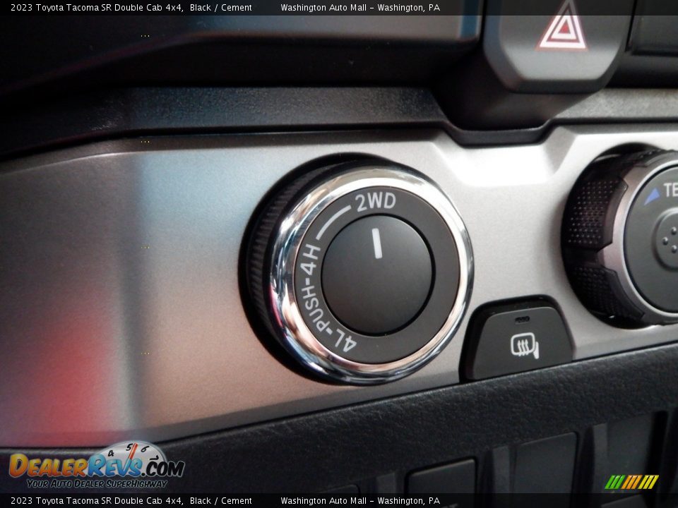 Controls of 2023 Toyota Tacoma SR Double Cab 4x4 Photo #18