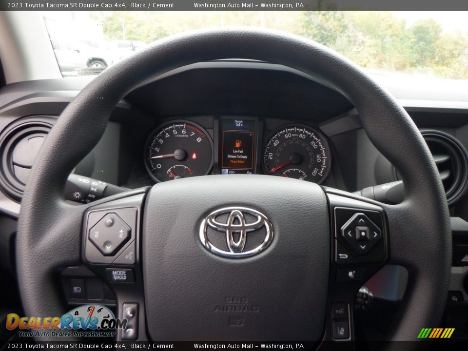 2023 Toyota Tacoma SR Double Cab 4x4 Steering Wheel Photo #24