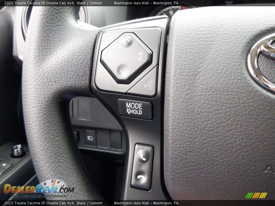2023 Toyota Tacoma SR Double Cab 4x4 Steering Wheel Photo #25