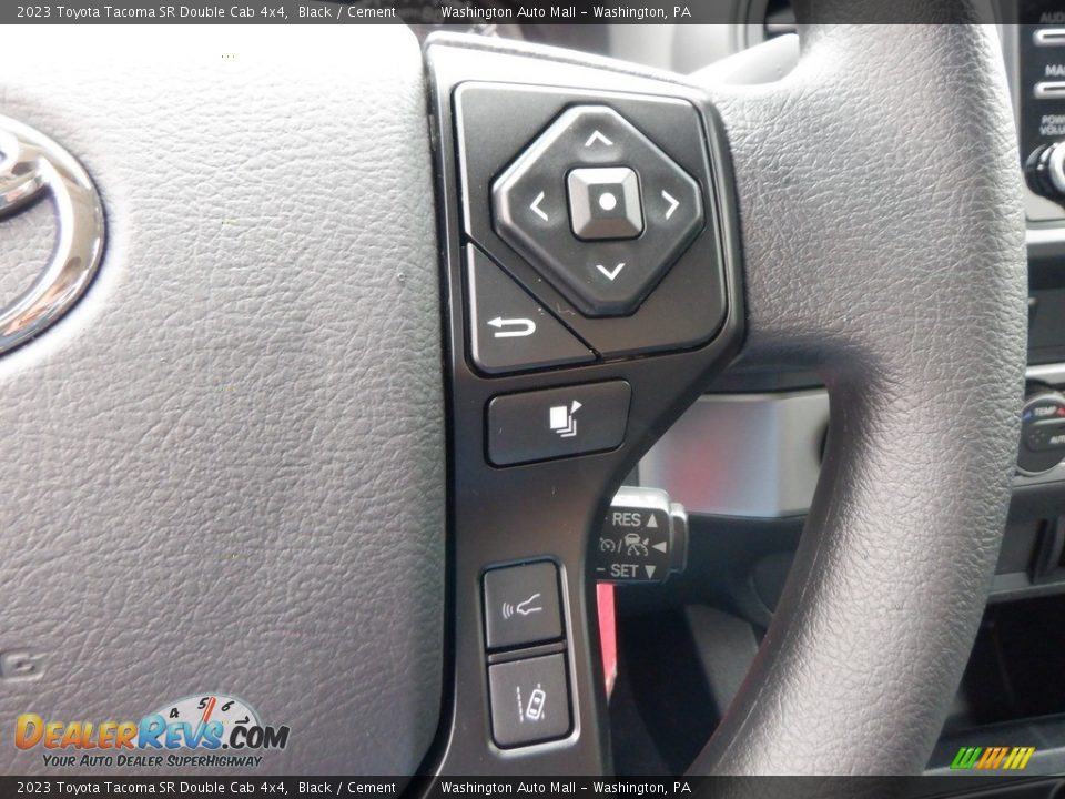 2023 Toyota Tacoma SR Double Cab 4x4 Steering Wheel Photo #26