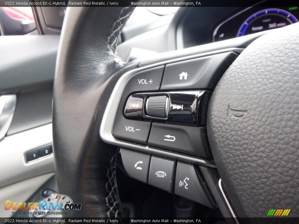 2022 Honda Accord EX-L Hybrid Steering Wheel Photo #9