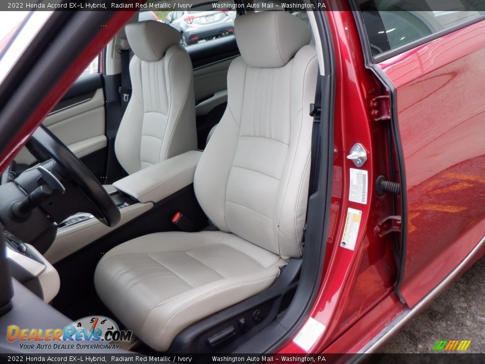 Front Seat of 2022 Honda Accord EX-L Hybrid Photo #22