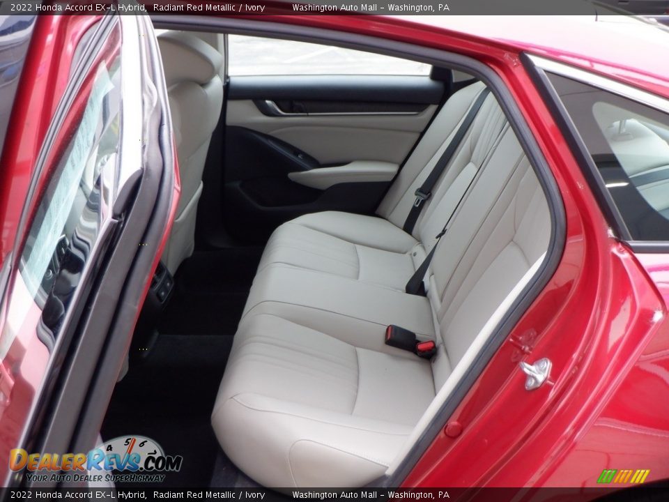 Rear Seat of 2022 Honda Accord EX-L Hybrid Photo #30