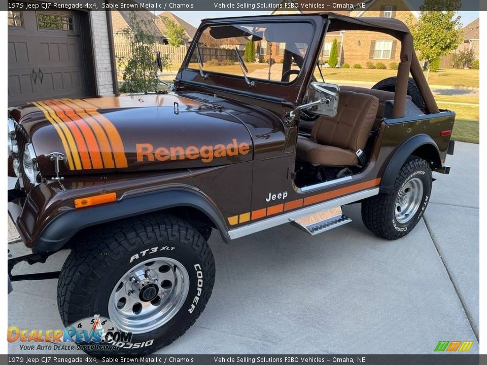 Front 3/4 View of 1979 Jeep CJ7 Renegade 4x4 Photo #1