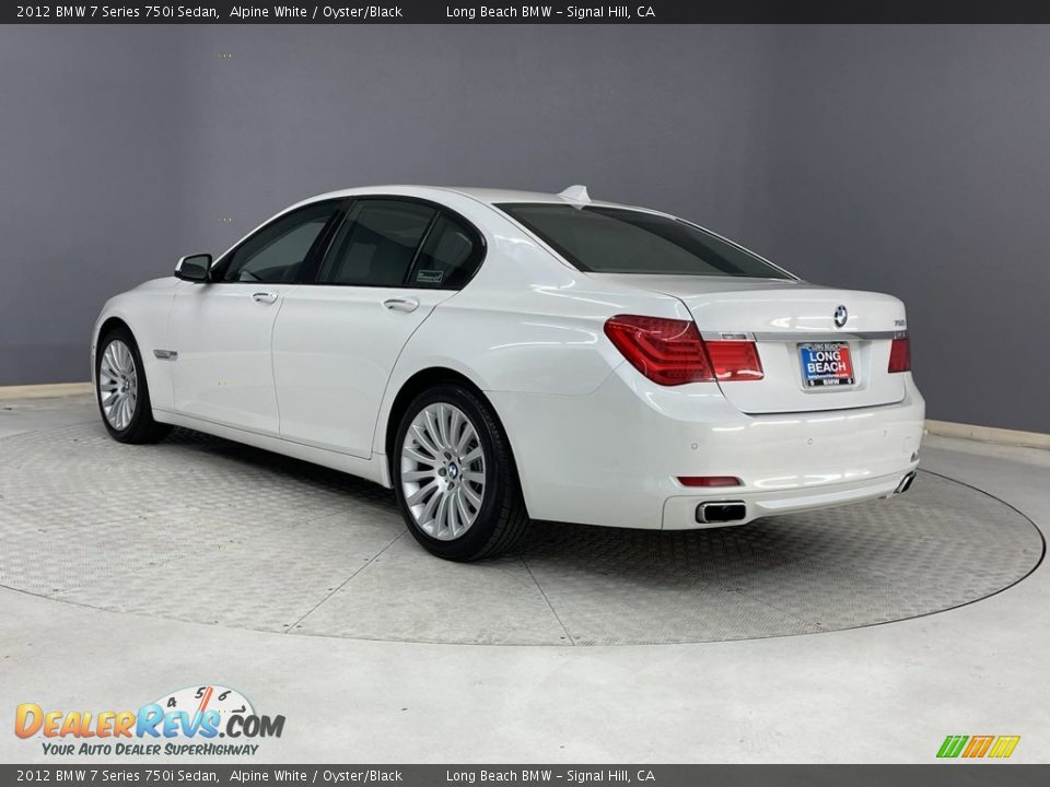 Alpine White 2012 BMW 7 Series 750i Sedan Photo #3