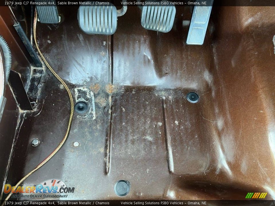 Controls of 1979 Jeep CJ7 Renegade 4x4 Photo #9