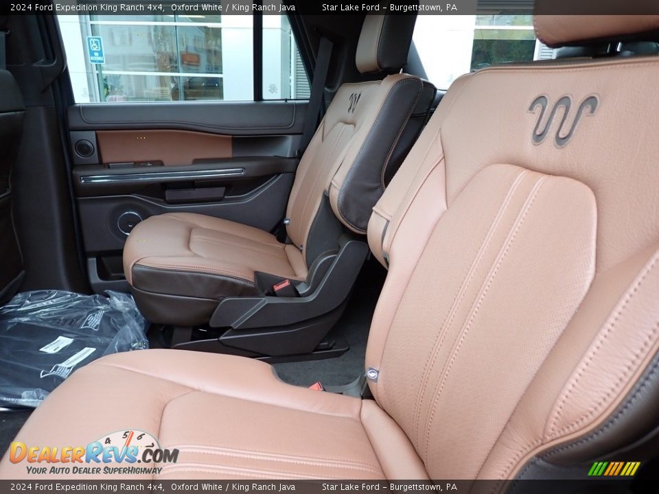 Rear Seat of 2024 Ford Expedition King Ranch 4x4 Photo #12