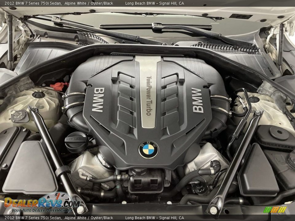 2012 BMW 7 Series 750i Sedan 4.4 Liter DI TwinPower Turbo DOHC 32-Valve VVT V8 Engine Photo #11