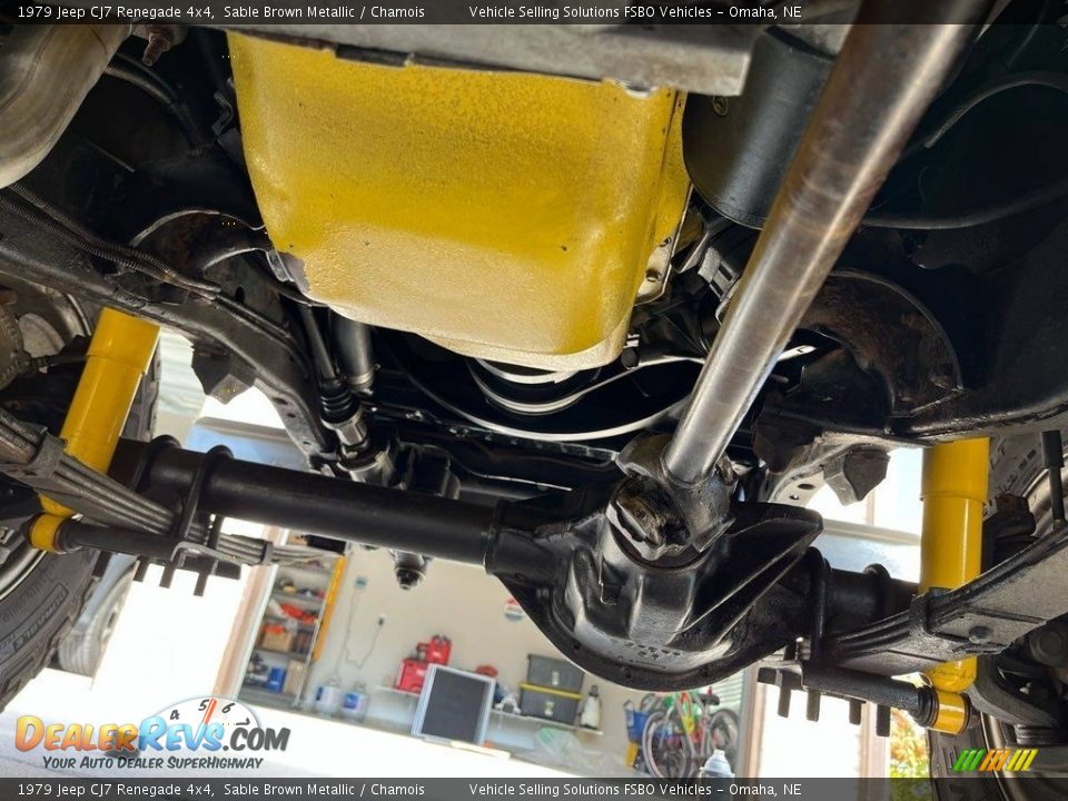 Undercarriage of 1979 Jeep CJ7 Renegade 4x4 Photo #14