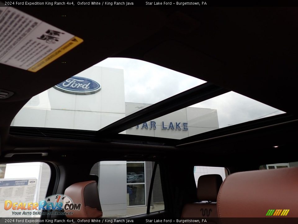 Sunroof of 2024 Ford Expedition King Ranch 4x4 Photo #17