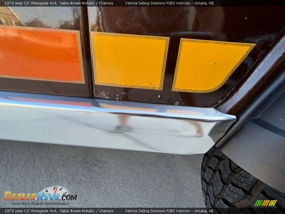 1979 Jeep CJ7 Renegade 4x4 Sable Brown Metallic / Chamois Photo #18