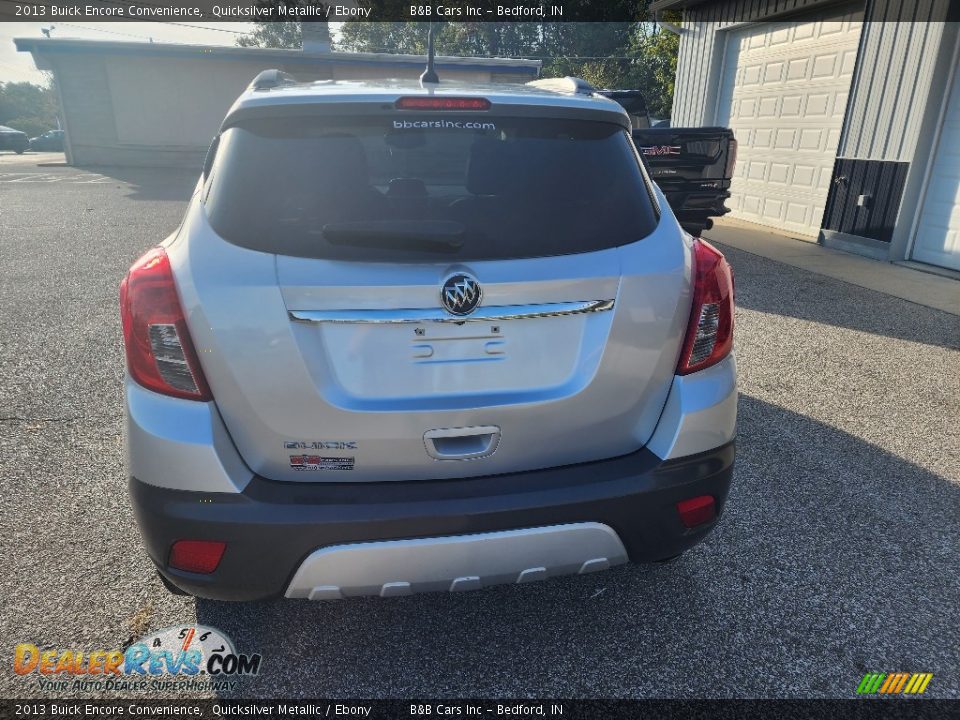 2013 Buick Encore Convenience Quicksilver Metallic / Ebony Photo #7