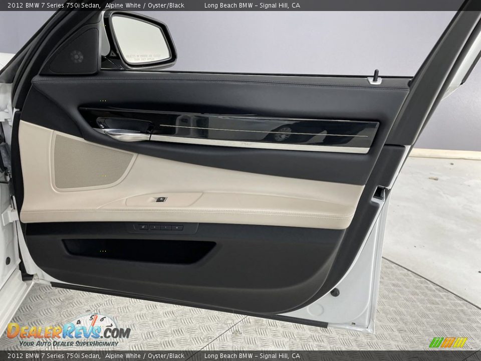 Door Panel of 2012 BMW 7 Series 750i Sedan Photo #31