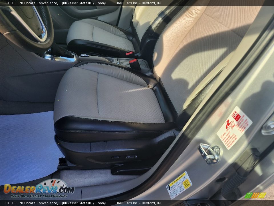 2013 Buick Encore Convenience Quicksilver Metallic / Ebony Photo #10