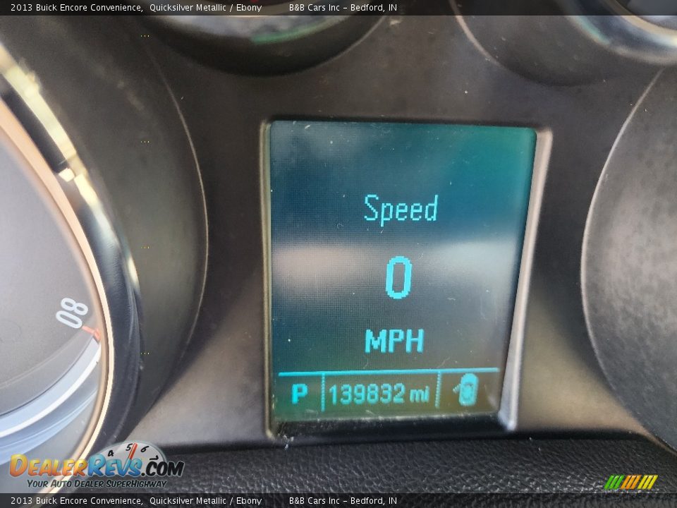 2013 Buick Encore Convenience Quicksilver Metallic / Ebony Photo #11