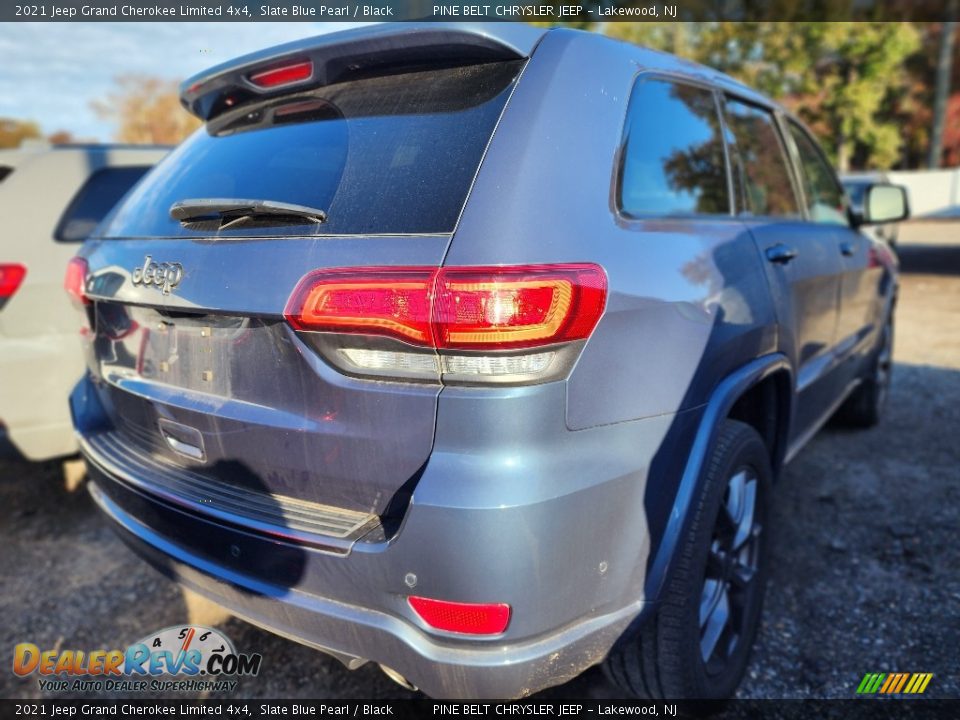 2021 Jeep Grand Cherokee Limited 4x4 Slate Blue Pearl / Black Photo #3