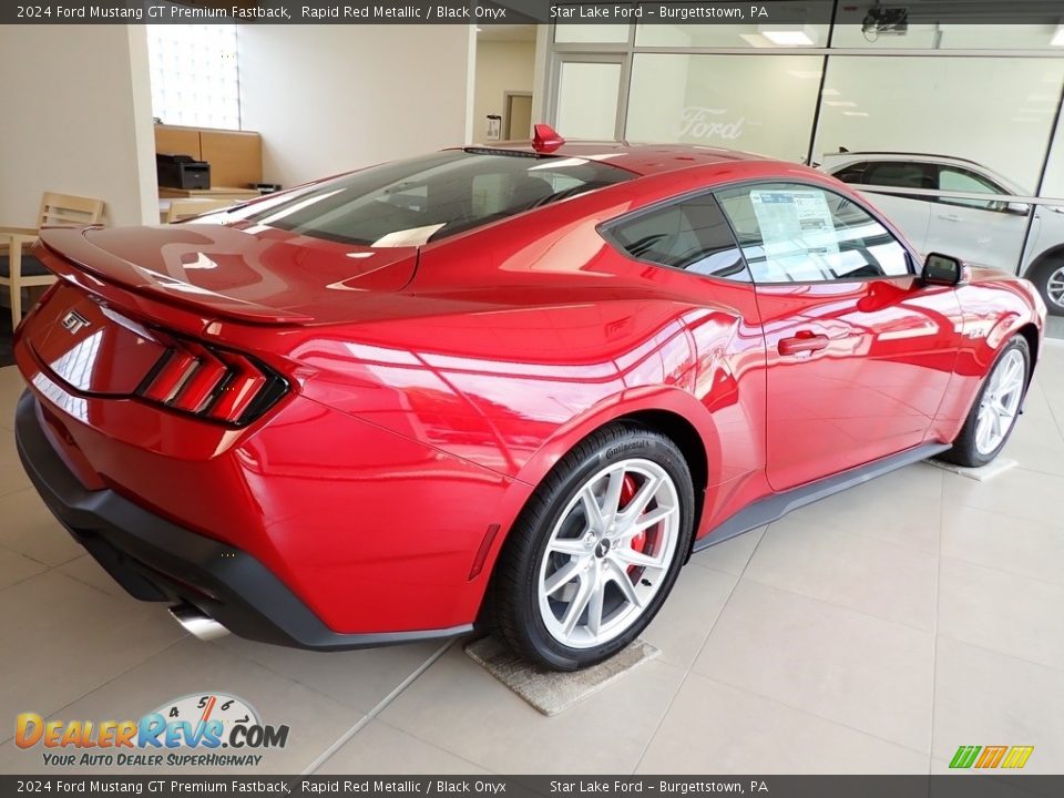 Rapid Red Metallic 2024 Ford Mustang GT Premium Fastback Photo #6