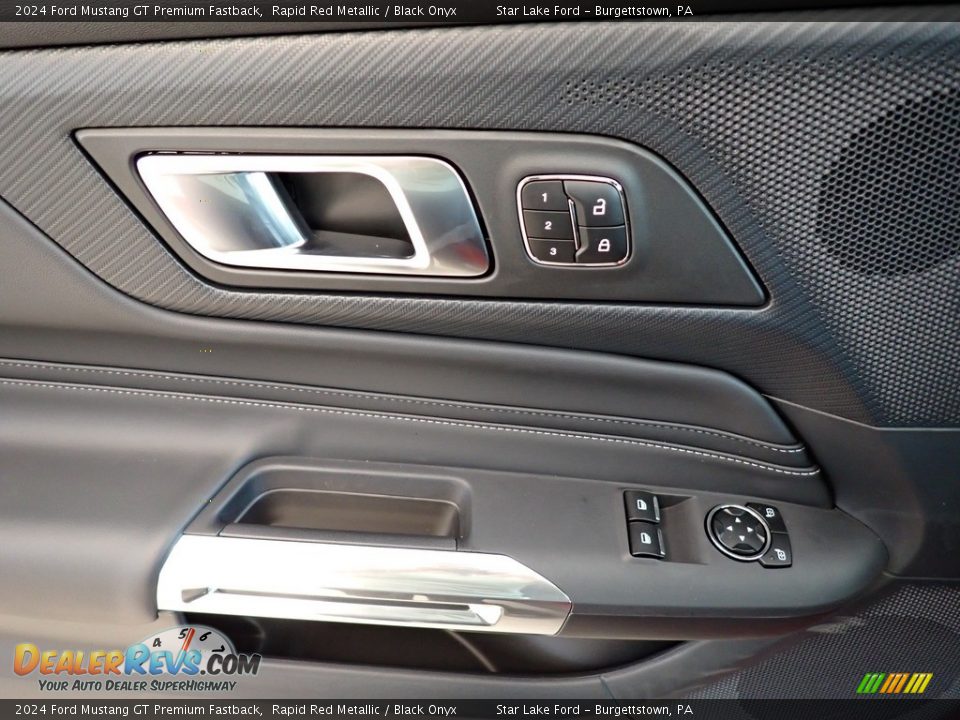Door Panel of 2024 Ford Mustang GT Premium Fastback Photo #13