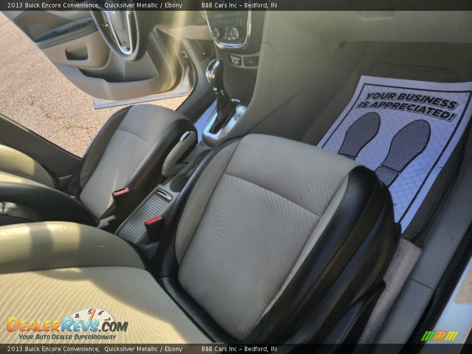 2013 Buick Encore Convenience Quicksilver Metallic / Ebony Photo #21