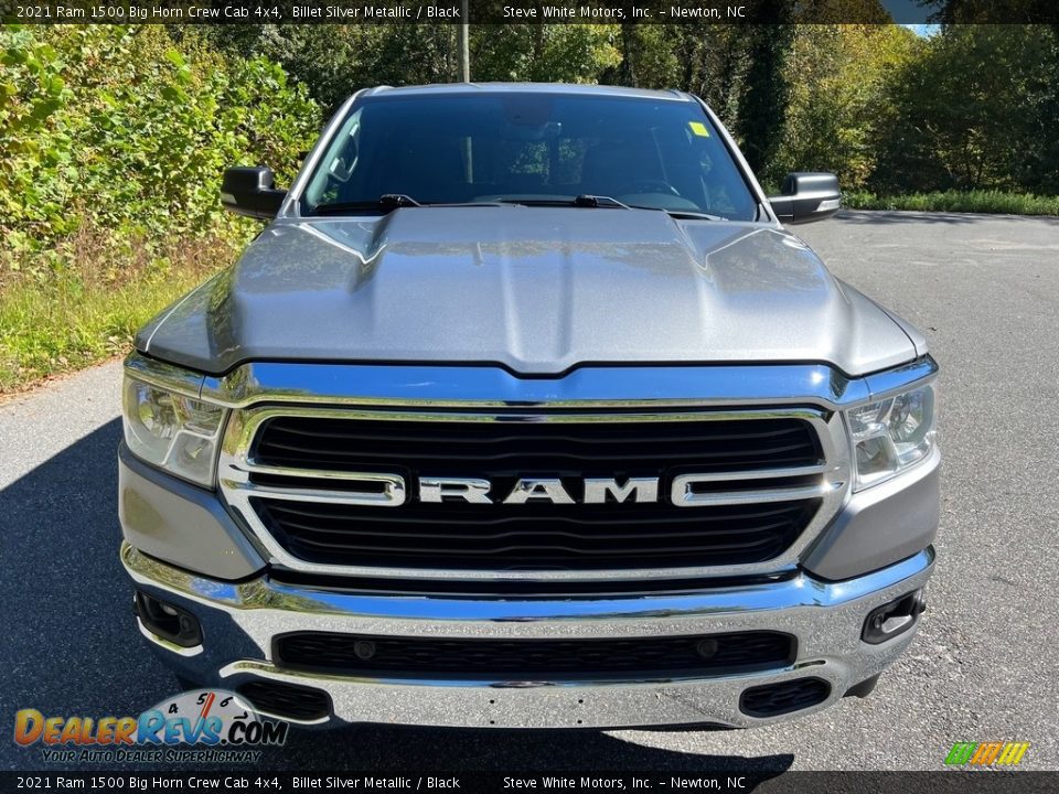 Billet Silver Metallic 2021 Ram 1500 Big Horn Crew Cab 4x4 Photo #3
