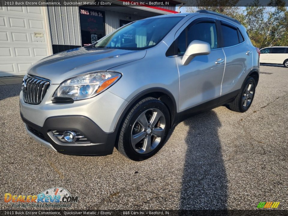 2013 Buick Encore Convenience Quicksilver Metallic / Ebony Photo #24