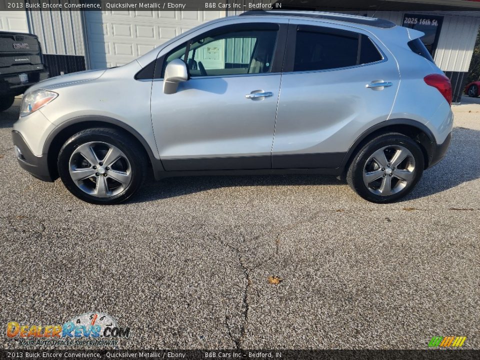 2013 Buick Encore Convenience Quicksilver Metallic / Ebony Photo #25