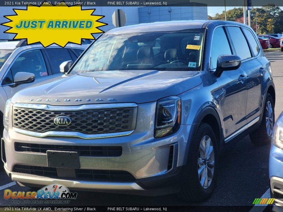 2021 Kia Telluride LX AWD Everlasting Silver / Black Photo #1