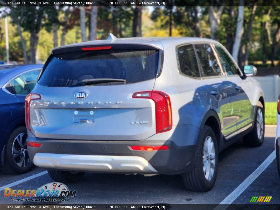 2021 Kia Telluride LX AWD Everlasting Silver / Black Photo #3