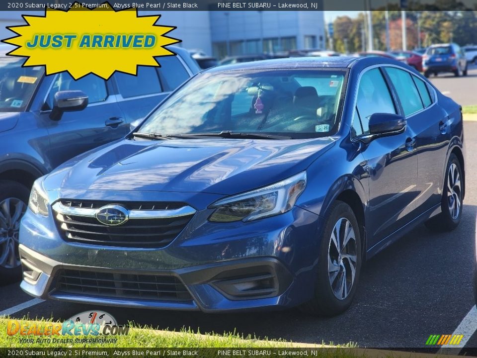 2020 Subaru Legacy 2.5i Premium Abyss Blue Pearl / Slate Black Photo #1