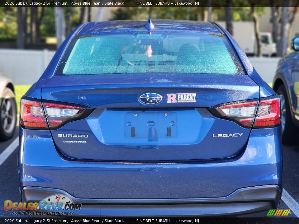 2020 Subaru Legacy 2.5i Premium Abyss Blue Pearl / Slate Black Photo #4