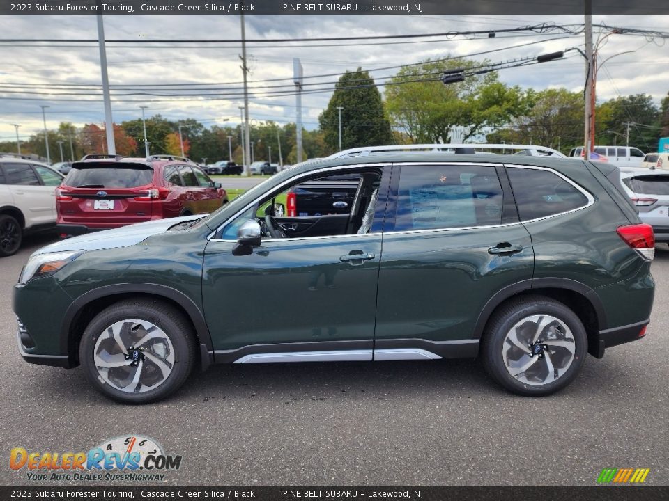 Cascade Green Silica 2023 Subaru Forester Touring Photo #3