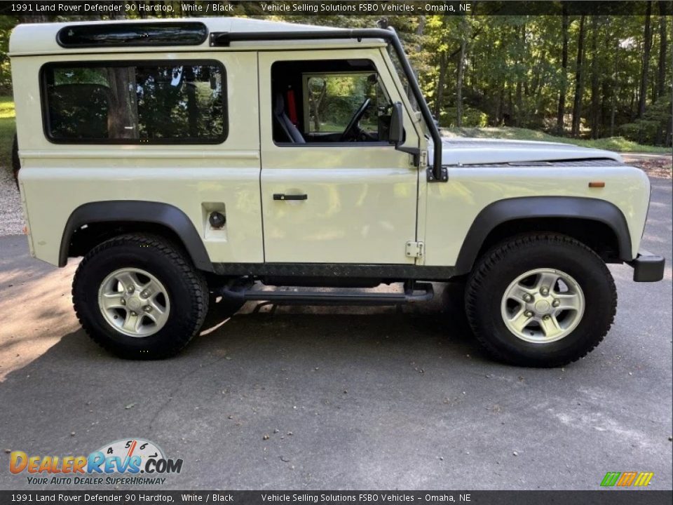 White 1991 Land Rover Defender 90 Hardtop Photo #3