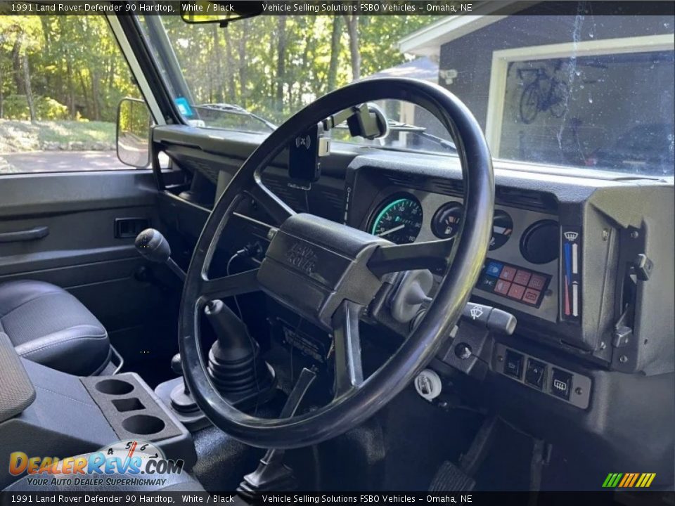 Dashboard of 1991 Land Rover Defender 90 Hardtop Photo #5