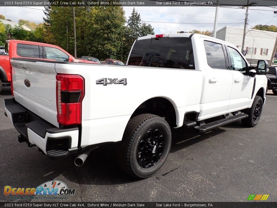 Oxford White 2023 Ford F250 Super Duty XLT Crew Cab 4x4 Photo #6