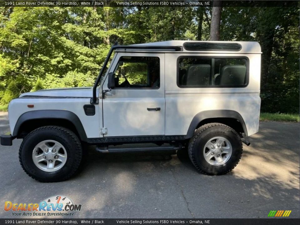 White 1991 Land Rover Defender 90 Hardtop Photo #14