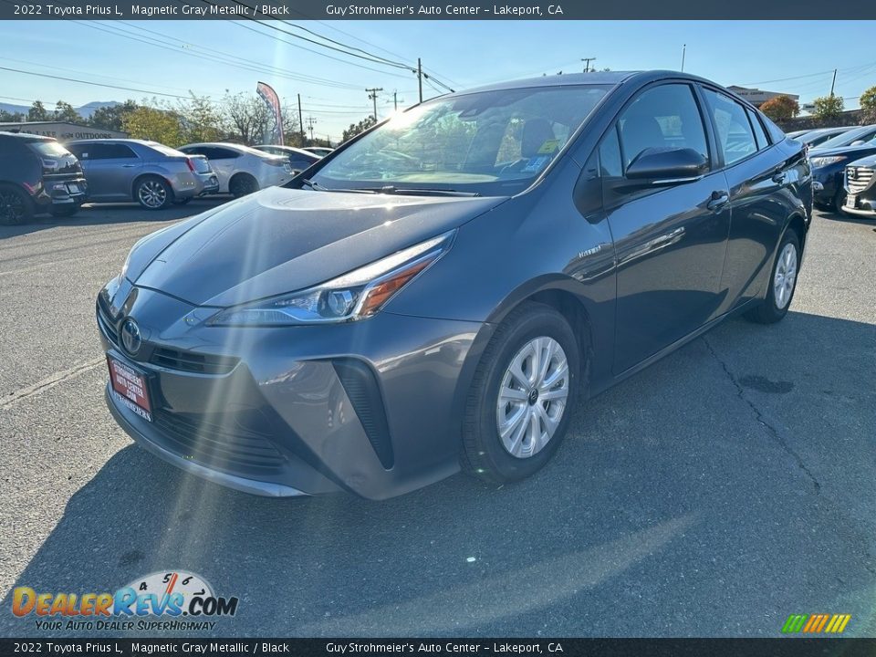 2022 Toyota Prius L Magnetic Gray Metallic / Black Photo #3