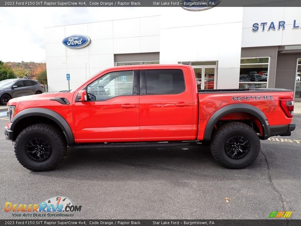 Code Orange 2023 Ford F150 SVT Raptor SuperCrew 4x4 Photo #2