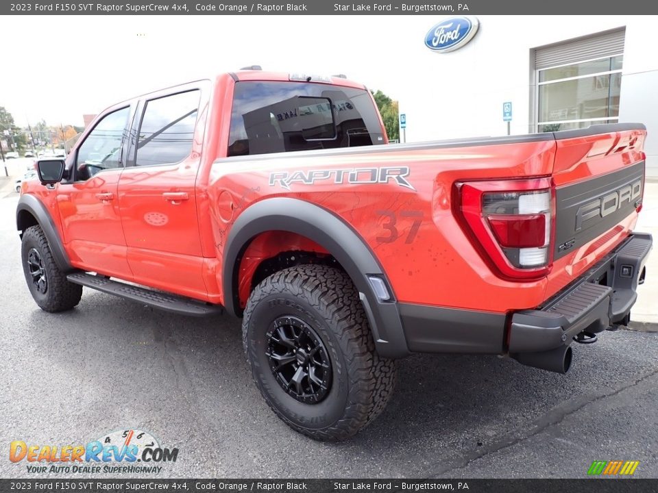 Code Orange 2023 Ford F150 SVT Raptor SuperCrew 4x4 Photo #3