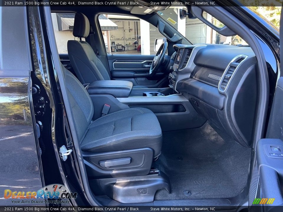 Front Seat of 2021 Ram 1500 Big Horn Crew Cab 4x4 Photo #19