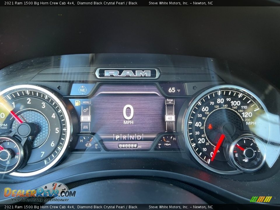 2021 Ram 1500 Big Horn Crew Cab 4x4 Gauges Photo #21