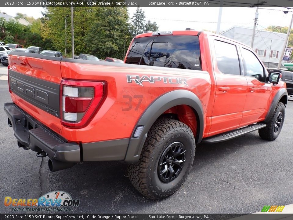 Code Orange 2023 Ford F150 SVT Raptor SuperCrew 4x4 Photo #6