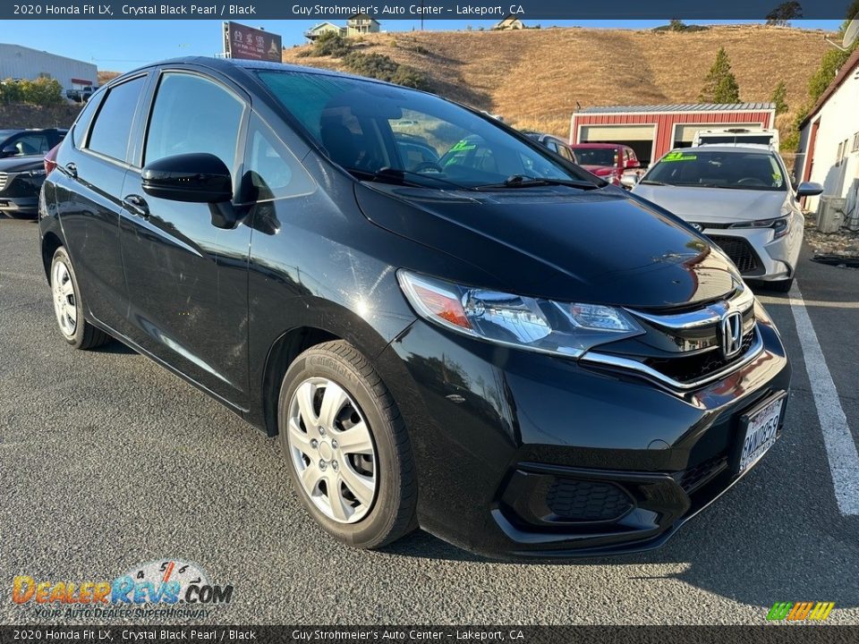 2020 Honda Fit LX Crystal Black Pearl / Black Photo #1